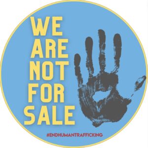 “We are Not for Sale” Sticker